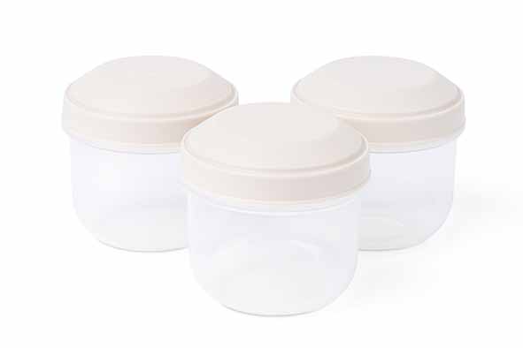 Snackbox Rikko D7,7xH7,5cm - 3 pces